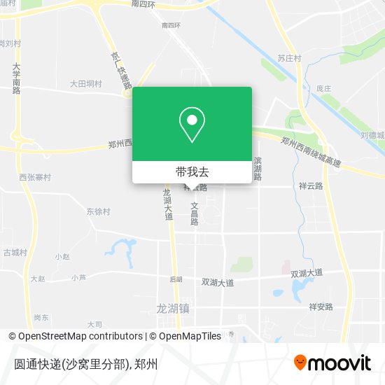 圆通快递(沙窝里分部)地图