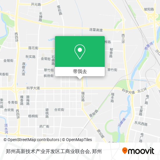 郑州高新技术产业开发区工商业联合会地图