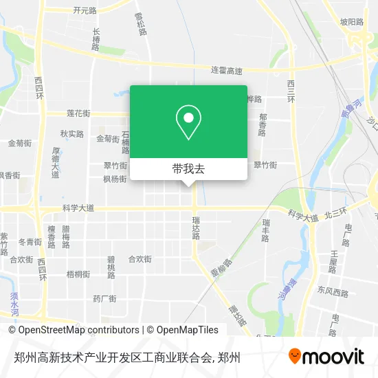 郑州高新技术产业开发区工商业联合会地图