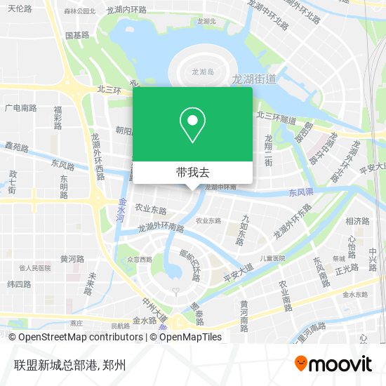 联盟新城总部港地图