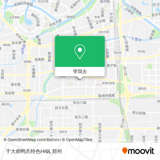 于大师鸭爪特色Hi锅地图