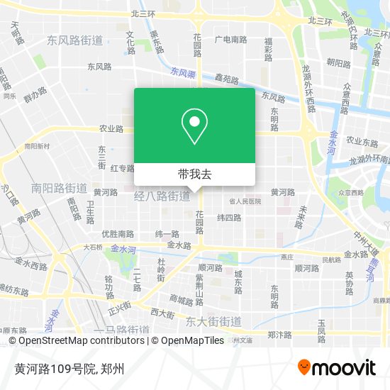 黄河路109号院地图