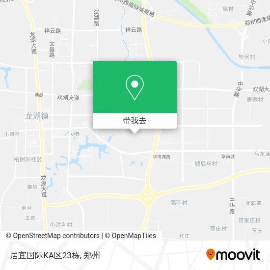居宜国际KA区23栋地图