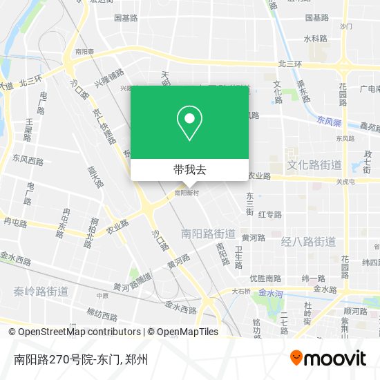 南阳路270号院-东门地图