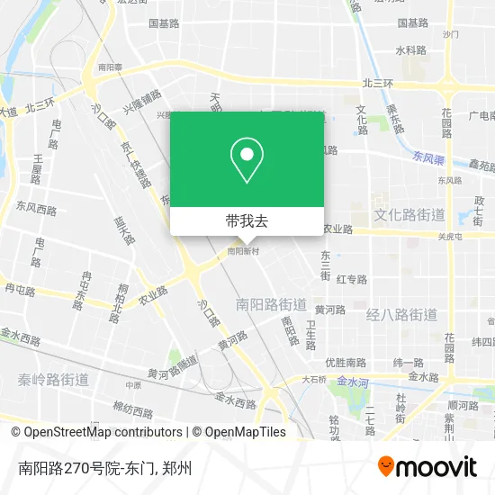 南阳路270号院-东门地图
