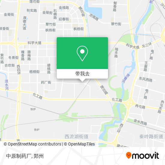 中原制药厂地图