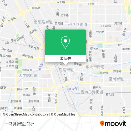 一马路街道地图