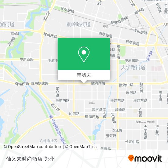 仙又来时尚酒店地图