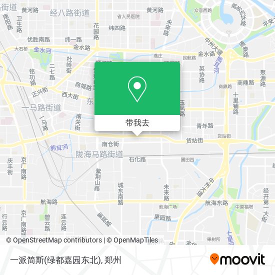 一派简斯(绿都嘉园东北)地图
