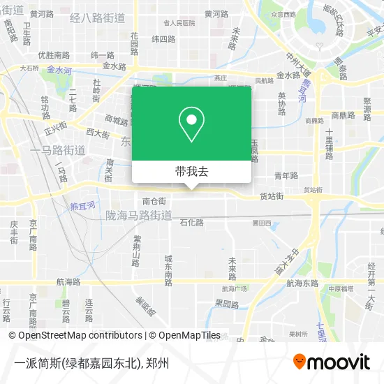 一派简斯(绿都嘉园东北)地图