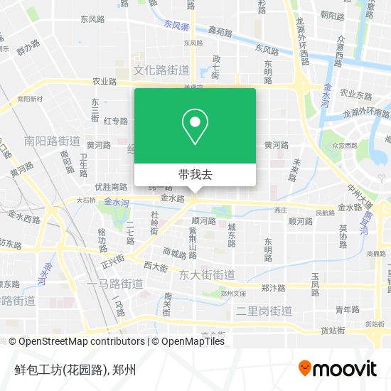 鲜包工坊(花园路)地图