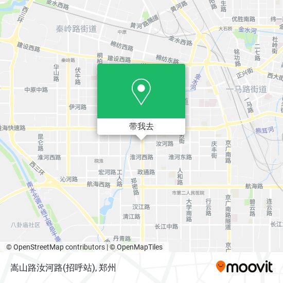 嵩山路汝河路(招呼站)地图