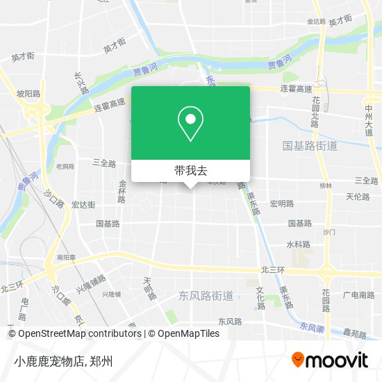 小鹿鹿宠物店地图
