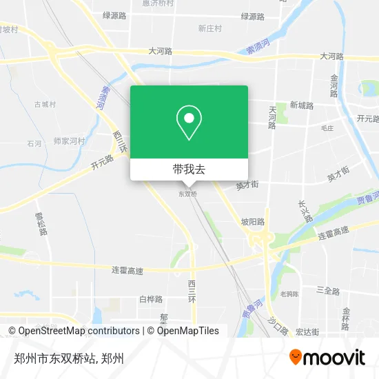 郑州市东双桥站地图