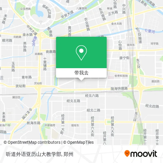 听道外语亚历山大教学部地图