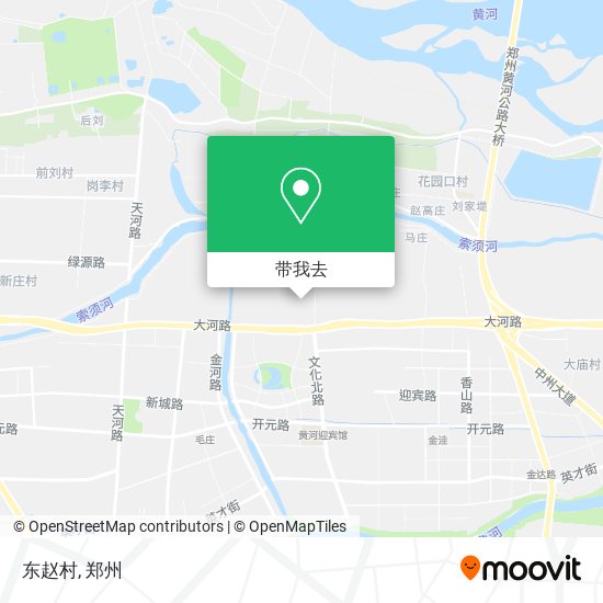 东赵村地图