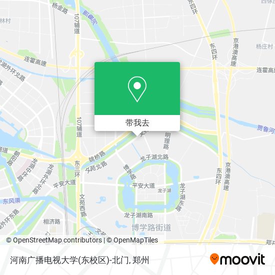 河南广播电视大学(东校区)-北门地图
