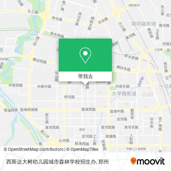 西斯达大树幼儿园城市森林学校招生办地图