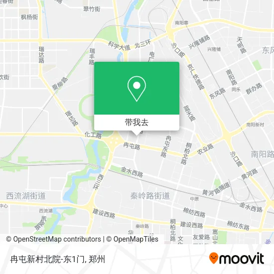 冉屯新村北院-东1门地图