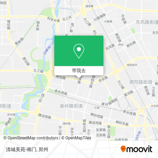 清城美苑-南门地图