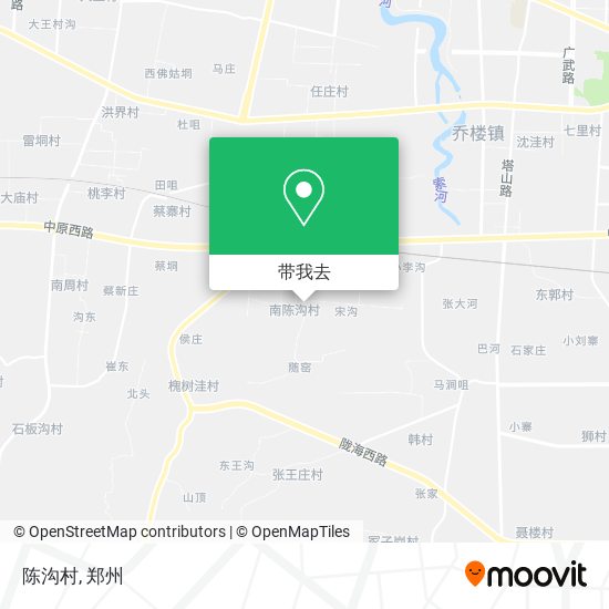 陈沟村地图