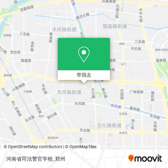 河南省司法警官学校地图