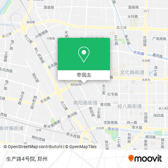 生产路4号院地图
