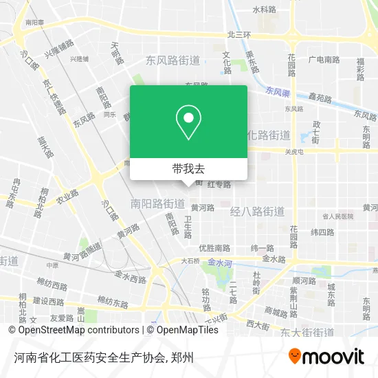 河南省化工医药安全生产协会地图