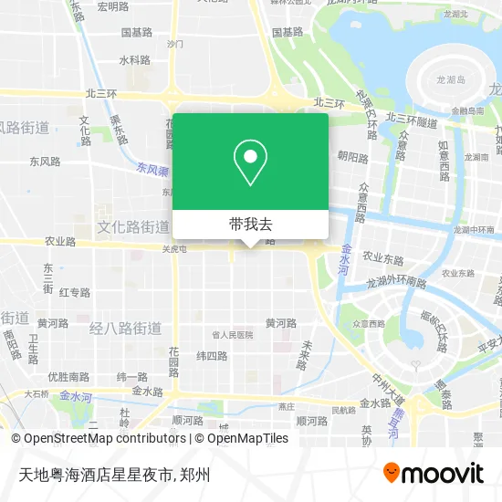 天地粤海酒店星星夜市地图