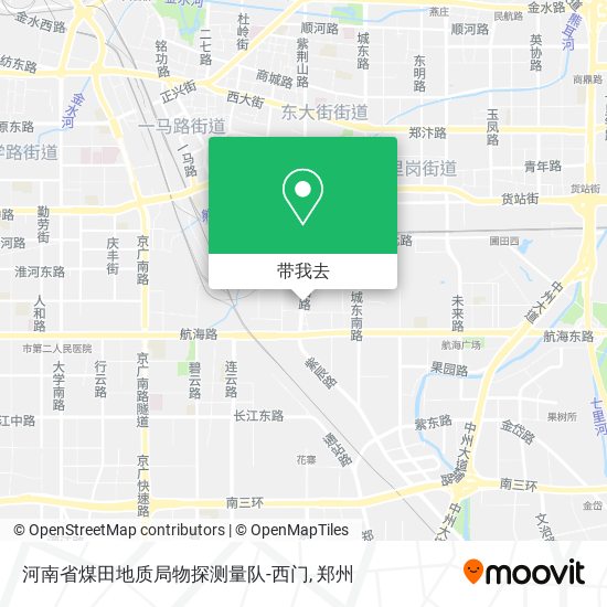 河南省煤田地质局物探测量队-西门地图