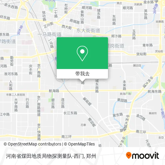 河南省煤田地质局物探测量队-西门地图
