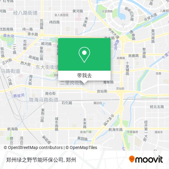 郑州绿之野节能环保公司地图