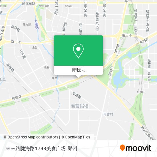 未来路陇海路1798美食广场地图