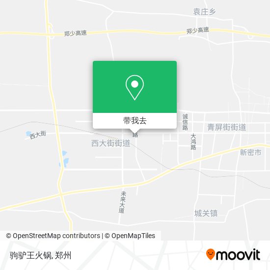 驹驴王火锅地图