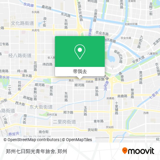 郑州七日阳光青年旅舍地图