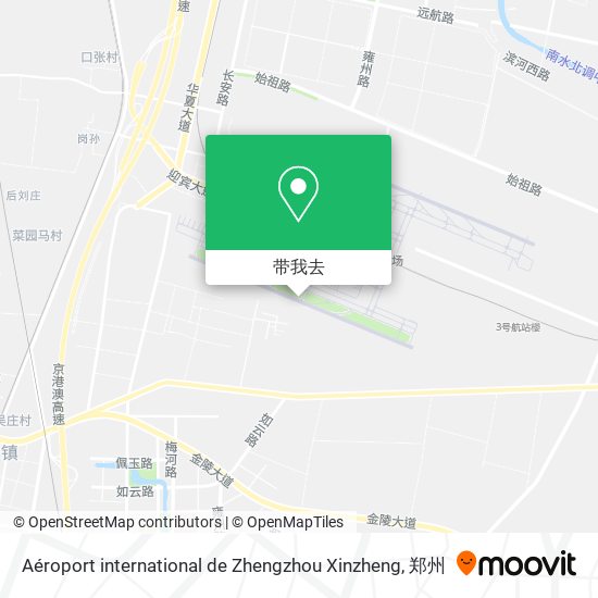 Aéroport international de Zhengzhou Xinzheng地图