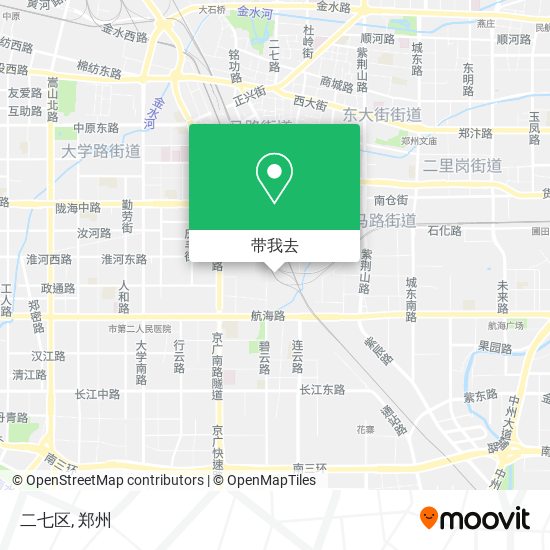二七区地图