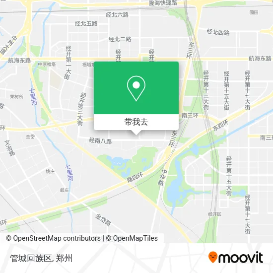 管城回族区地图