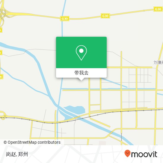 岗赵地图
