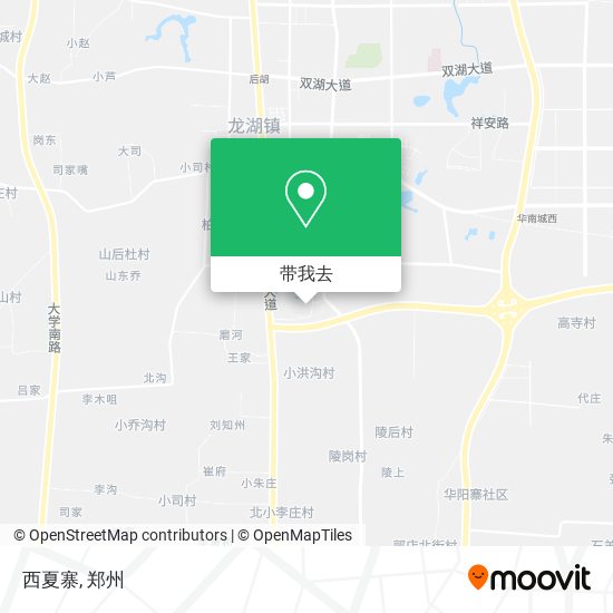 西夏寨地图