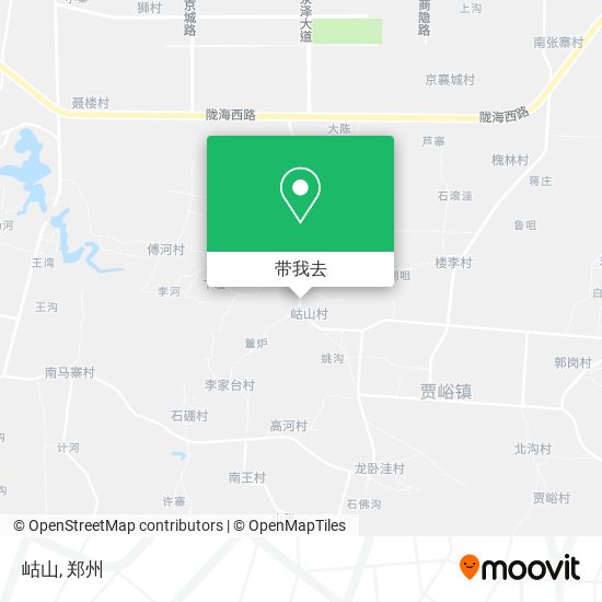 岵山地图