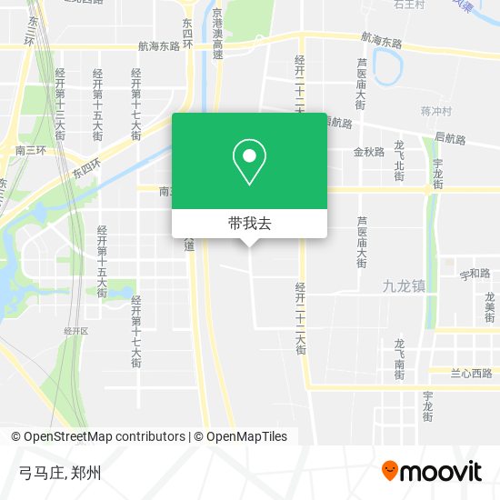 弓马庄地图