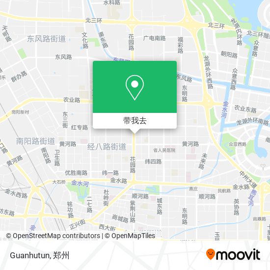 Guanhutun地图