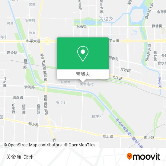 关帝庙地图