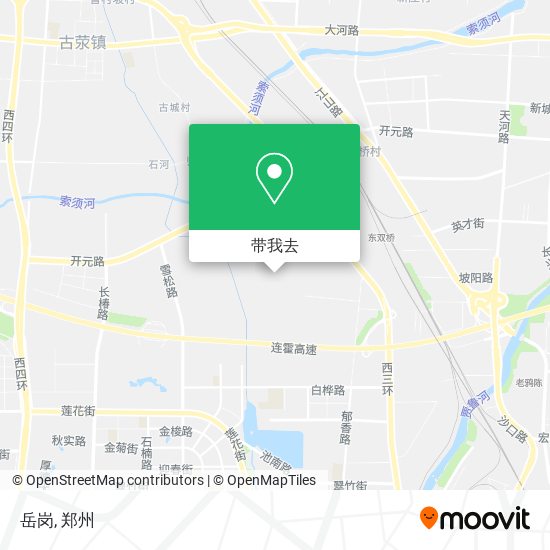 岳岗地图