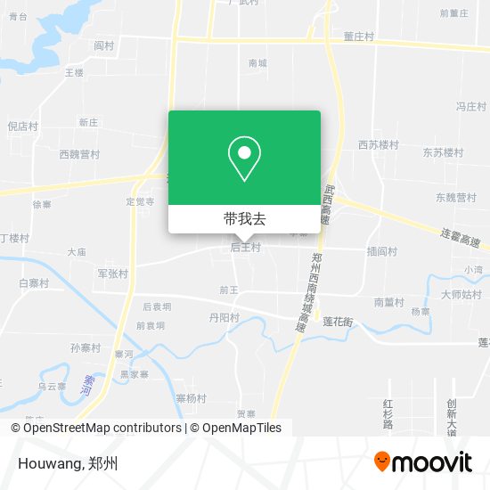Houwang地图