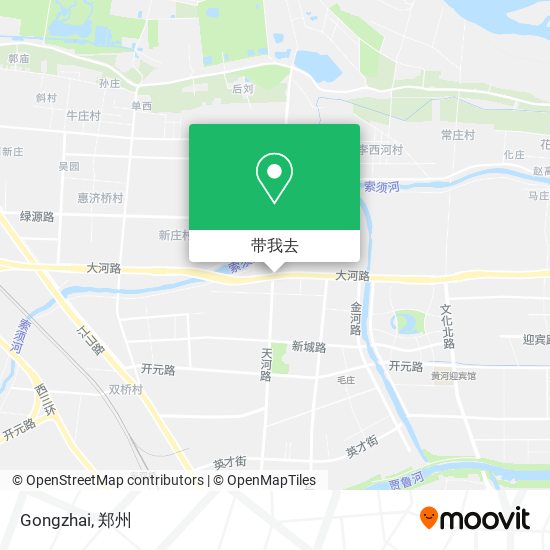 Gongzhai地图