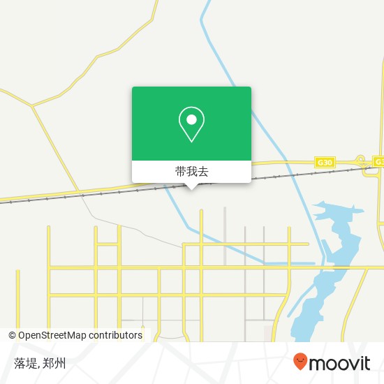 落堤地图