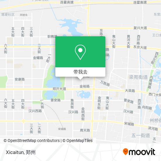 Xicaitun地图