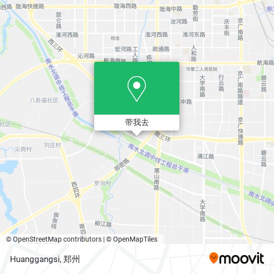 Huanggangsi地图